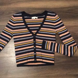Cropped Sweater Long Sleeve